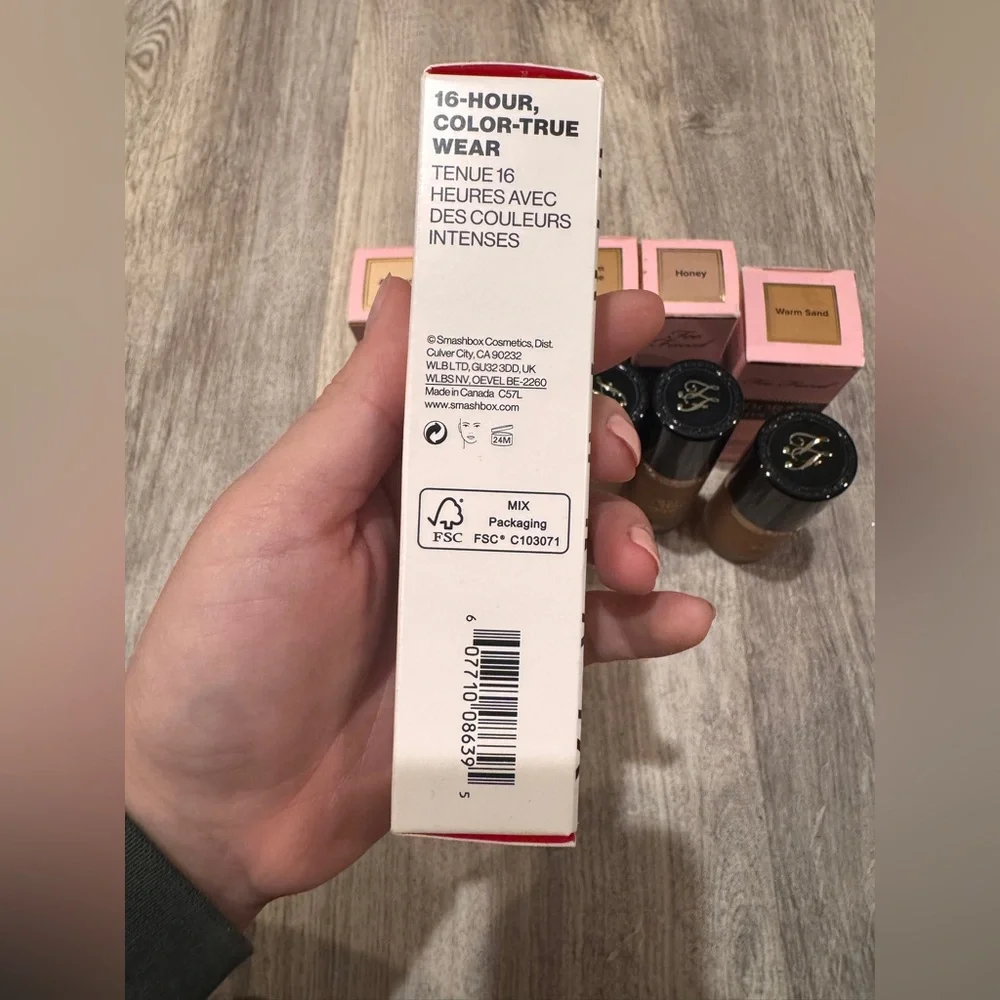 INDIVIDUAL* Too Faced + 24 Hour & Smash box foundation